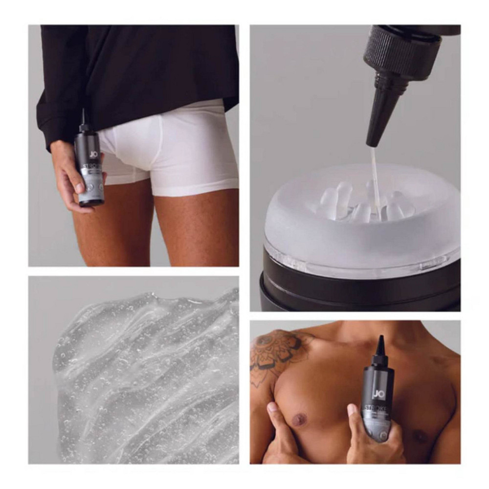 Лубрикант для мастурбації System JO Stroker Lubricant 4oz /120ml Black Sex Aura Київ - фото 3