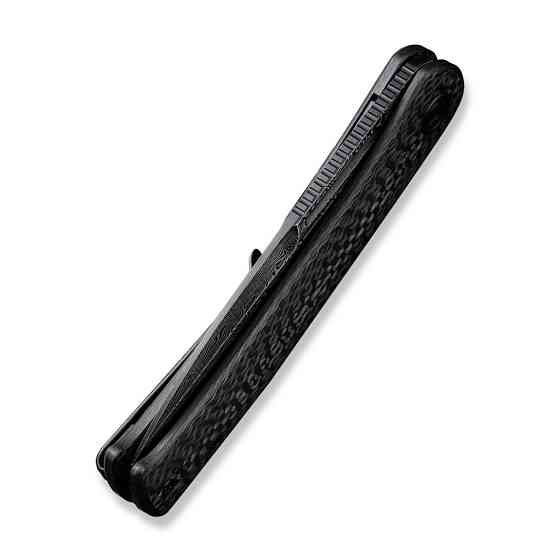 Ніж складаний туристичний Civivi Caetus Flipper, (8.8 см) Damascus / Carbon Fiber Київ