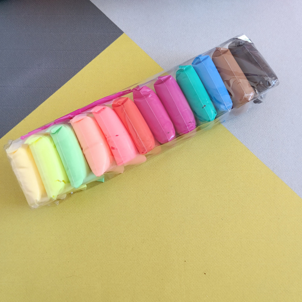 Масса для лепки 12шт Воздушный пластилин микс Масса для лепки Воздушный пластилин Киев - изображение 1