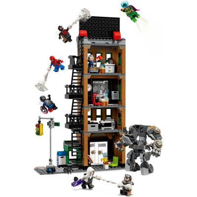 Конструктор LEGO Super Heroes Человек-паук против Мистерио: Дейли Бьюгл (76342) Винница - изображение 8