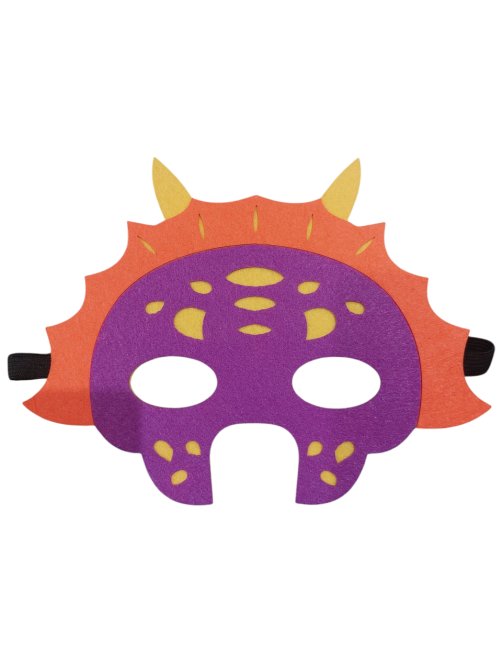 Дитяча маска Динозавр для хлопчика на свято one size різнобарвний Київ - фото 1