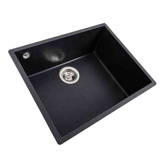 VALESO Гранітна мийка для кухні VALESO OASIS 5444 матова Карбон Киев