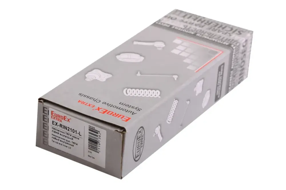 Наконечник рульової тяги 2101 EuroEx лівий з гайкою Вінниця - фото 3