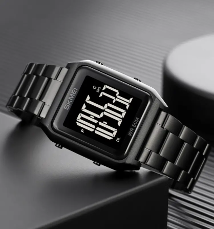 Чоловічий наручний годинник Skmei 1879 (Чорний з чорним) Київ