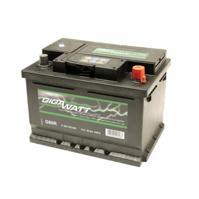 Акумулятор автомобільний GigaWatt 60А (0185756009) Вінниця - фото 2