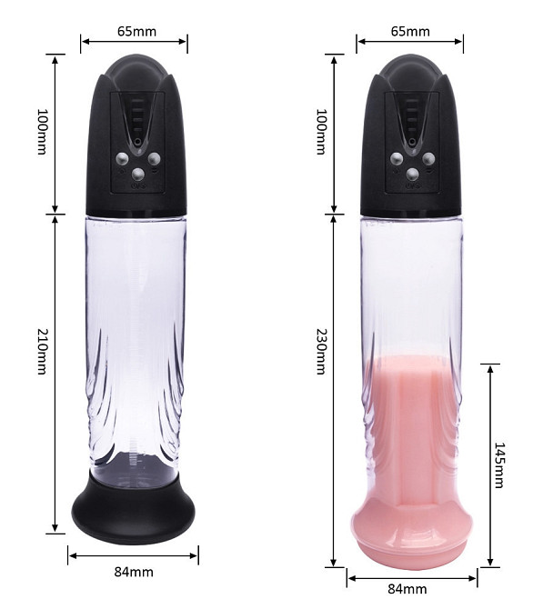 Автоматична вакуумна помпа із зарядкою від USB CANWIN Passion Pump Men - P668AU Sex Aura Київ - фото 9