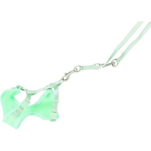 Шлея з повідцем Trixie для цуценят S–M 26–34 см х 10 мм 2,00 м м ятний Київ - фото 7