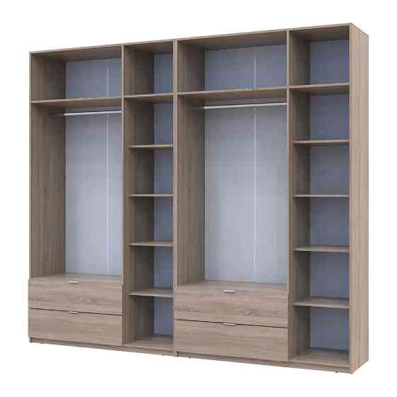 Шкаф для одежды Doros Лукас Дуб сонома 3+3 ДСП 270х50х240 DRS-011705 (42005115) Львов