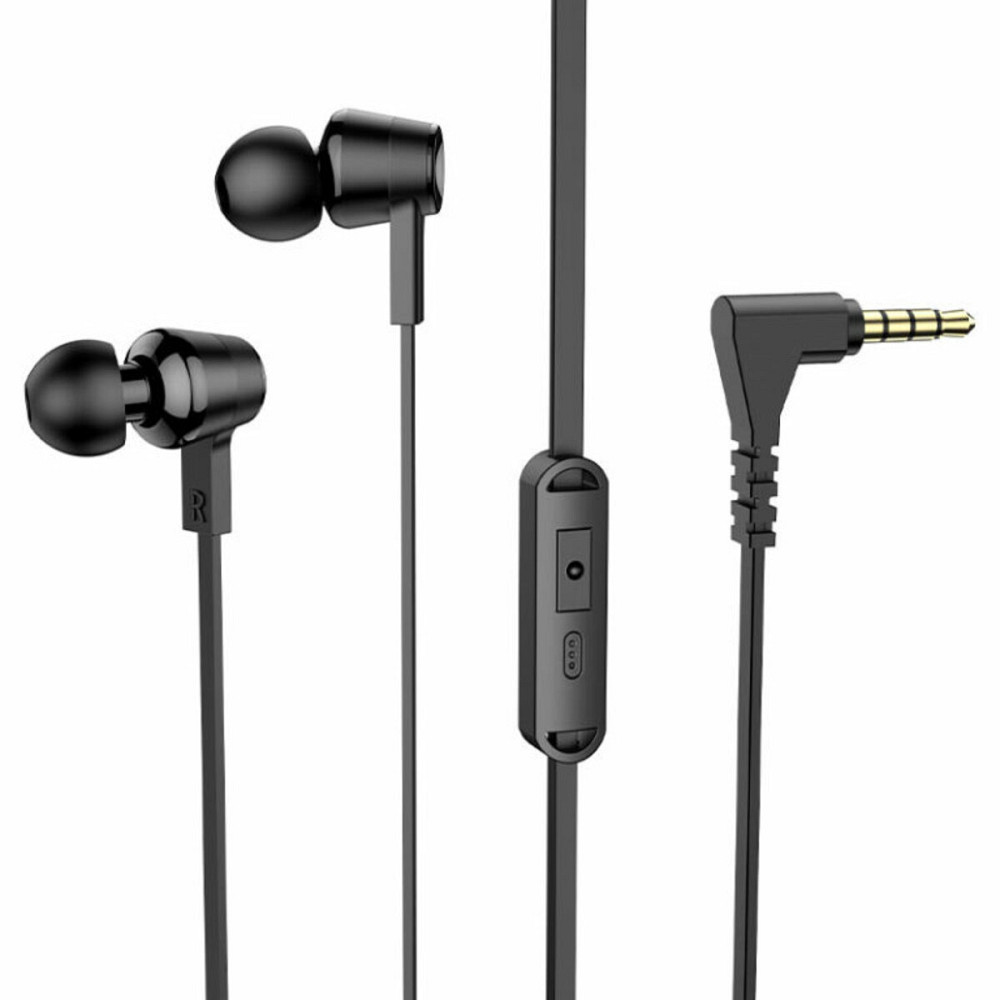 Навушники HOCO M86 Oceanic universal earphones with mic Black Київ - фото 2