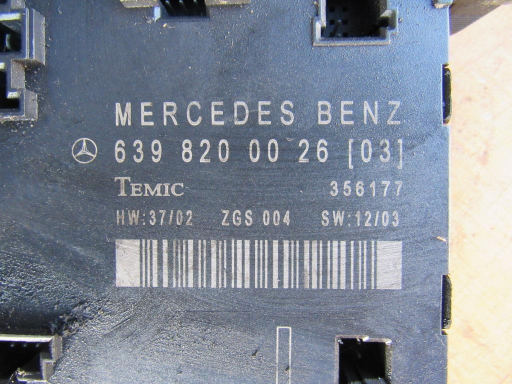 Блок керування дверима Mercedes Vito W639 2003-2014 (639820002603) Ковель - изображение 1