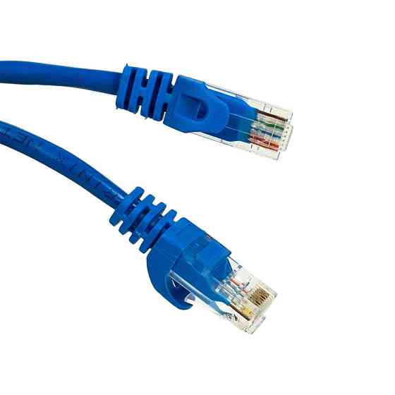 Патч-корд мережевий Trinix UTP, RJ-45, CAT.5 0.3m Blue (73-00603) Киев