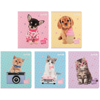 Зошит Kite Studio Pets, 24 аркуші, клітинка (SP25-238) Вінниця - фото 1