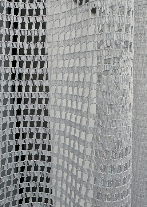 Тюль сітка висотою 1,6м "Juli", колір сірий 1717т Київ - фото 5