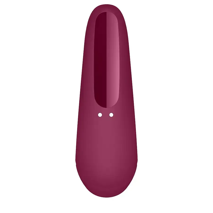 Вакуумний кліторальний стимулятор Satisfyer Curvy 1+ Rose Red з керуванням через інтернет Львів - фото 3