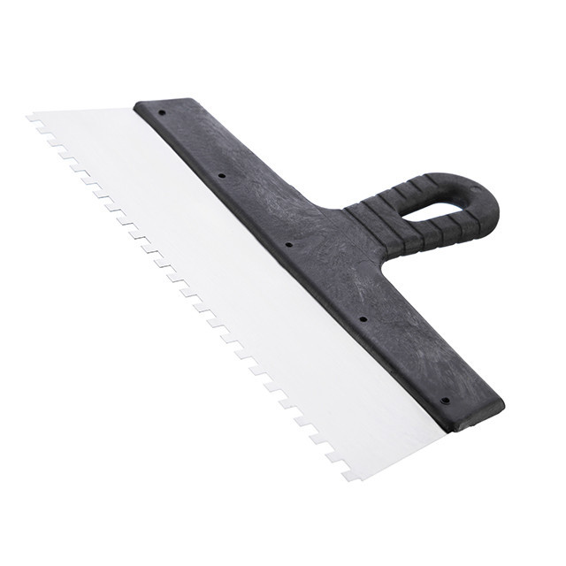 Шпатель із нержавіючої сталі, 300 мм, зуб: 6×6 мм INTERTOOL KT-2306 Київ - фото 2