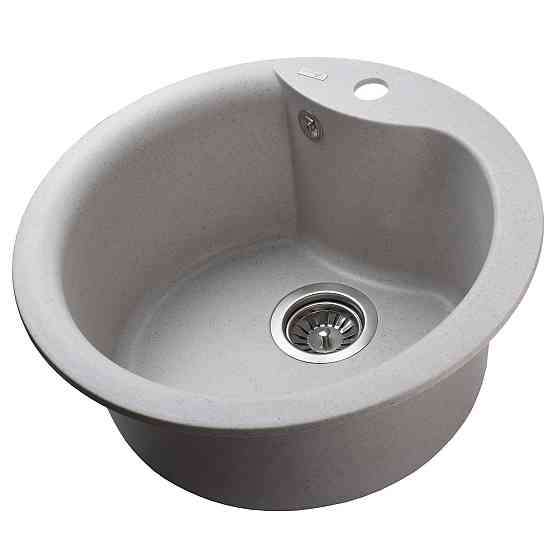 Гранітна мийка Globus Lux ORTA перлина 485 (000008748) Київ