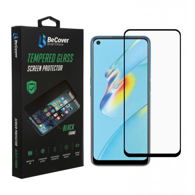 Стекло защитное BeCover Oppo A54 Black (706655) Винница - изображение 1