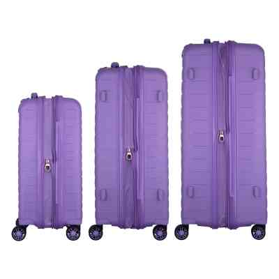 Набор чемоданов 2E Aero (L+M+S), лавандові (2E-SPP-AERO-SET3-LV) Вінниця