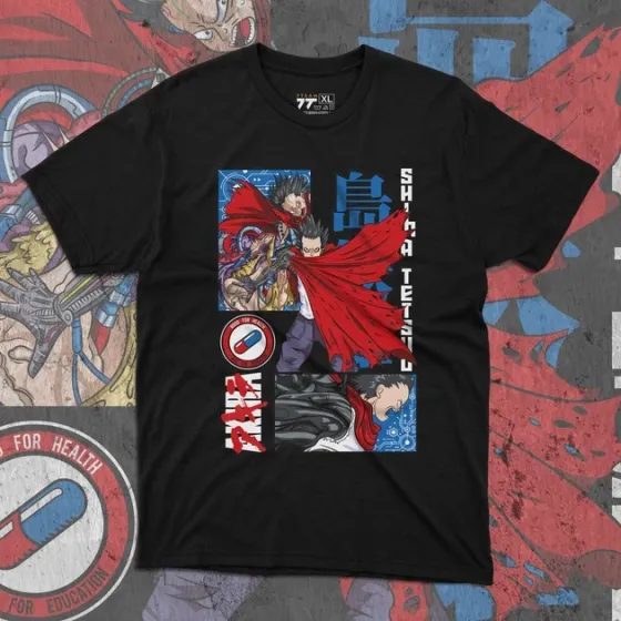 Футболка для подростка мальчика с принтом Акіра Тецуо Размер 160 Anime10942 Днепр