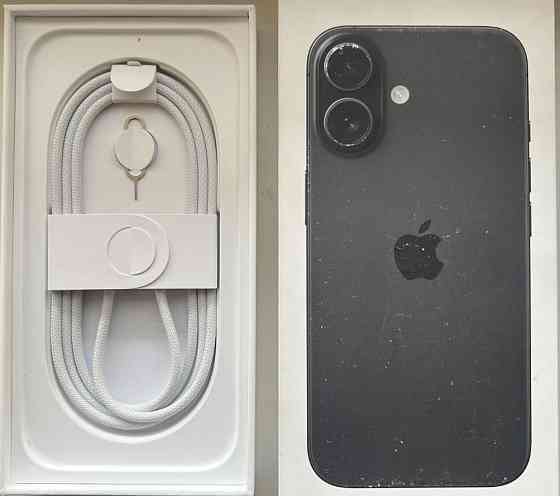 Айфон iPhone 16 128Gb. Black Neverlock Киев