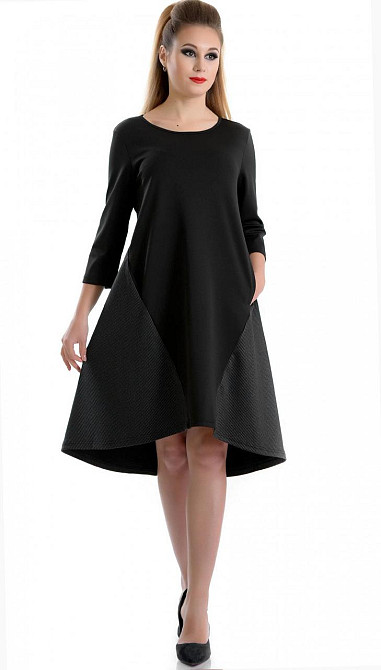 Платье с кармашками из трикотажной ткани (50) Киев - изображение 4