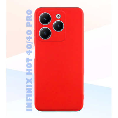 Чохол до мобільного телефона BeCover Full Camera Infinix Hot 40 (X6836)/ 40 Pro (X6837) Red (711660) Вінниця - фото 4