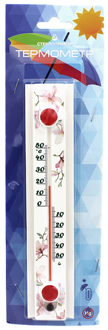 Термометр уличный оконный Стеклоприбор ТБО исп.1, Солнечный зонт большой Днепр - изображение 1