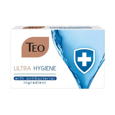 Твердое мыло Teo Beauty Ultra Hygiene Antibacterial 90 г (3800024047411) Винница - изображение 1