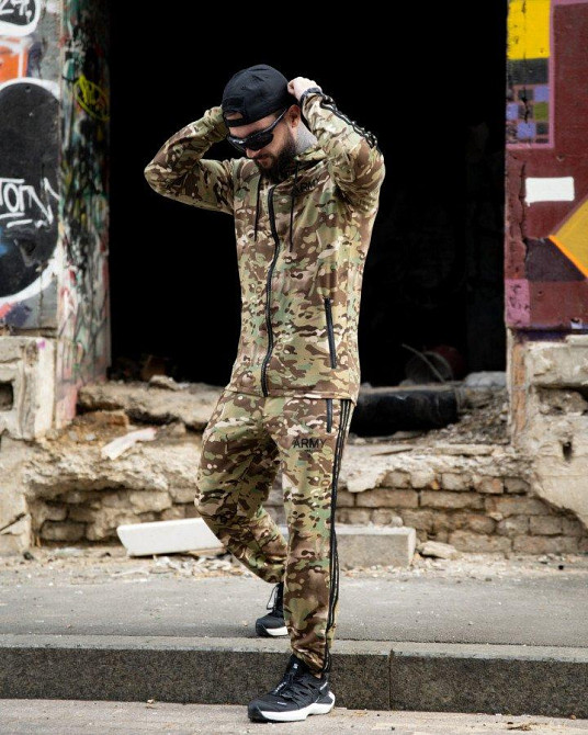 Милитрари спортивный костюм ARMY мультикам ВН1100 Одесса - изображение 6