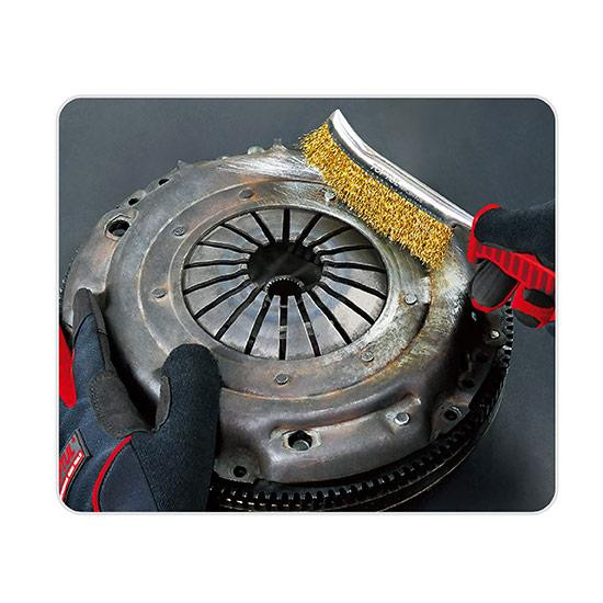 Щетка по металлу (стальная проволока с латунным покрытием, пластиковая ручка) TOPTUL NBCB0326 Чернигов - изображение 2