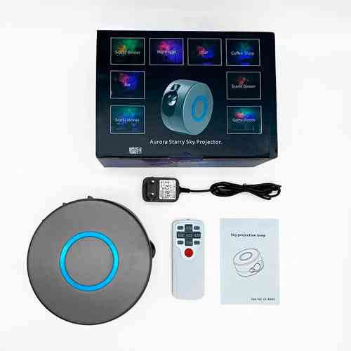 Лазерный ночник проектор звездного неба Галактики с ДУ, Aurora Винница