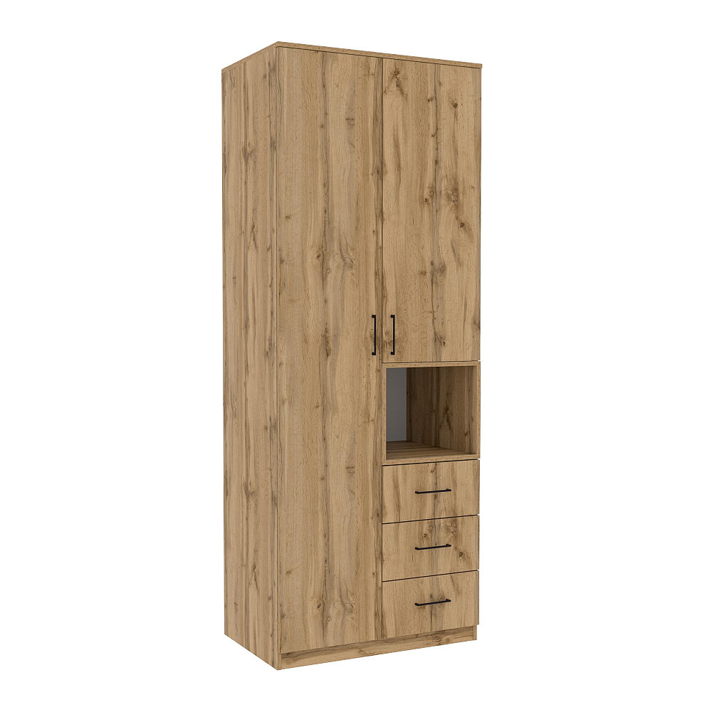 Шафа для одягу Tetris Т-1, Дуб Аппалачі, 800/520/2100 Львів - фото 1