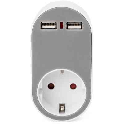 Зарядний пристрій Digitus Universal USB + Power Socket (DA-70617) Вінниця