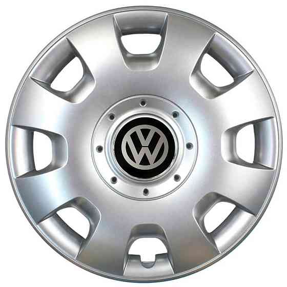 Автомобільні модельні ковпаки R13 Volkswagen 107 4шт, SJS, сріблясті Київ