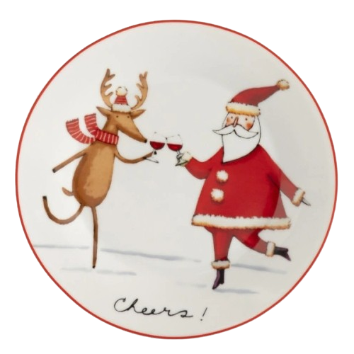 Тарілка LIMITED EDITION NY PARTY /НАБІР/ 4Х19 см /в ас-ті в уп. Житомир