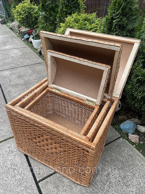 Набор сундуков плетеных из лозы Киев - изображение 6