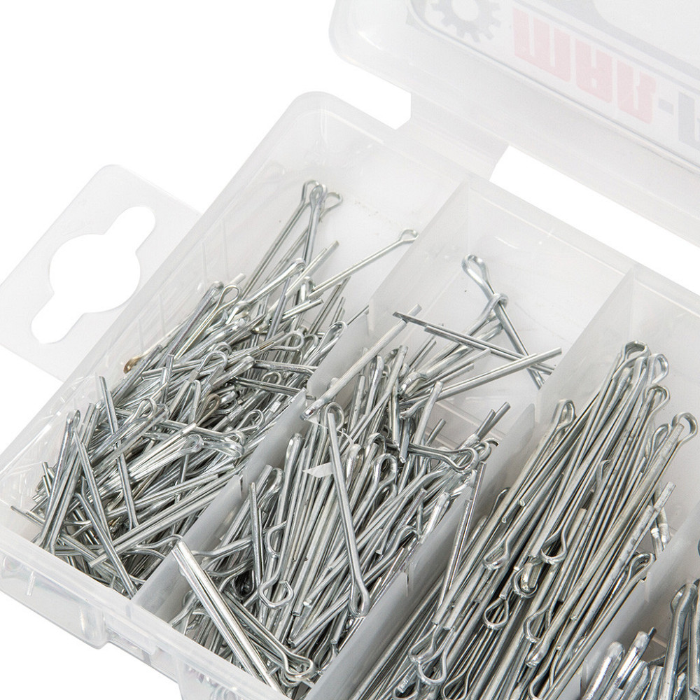 Шплинты для механических соединений 555 шт в кейсе Mar-Pol (M66488) Нововолынск - изображение 4