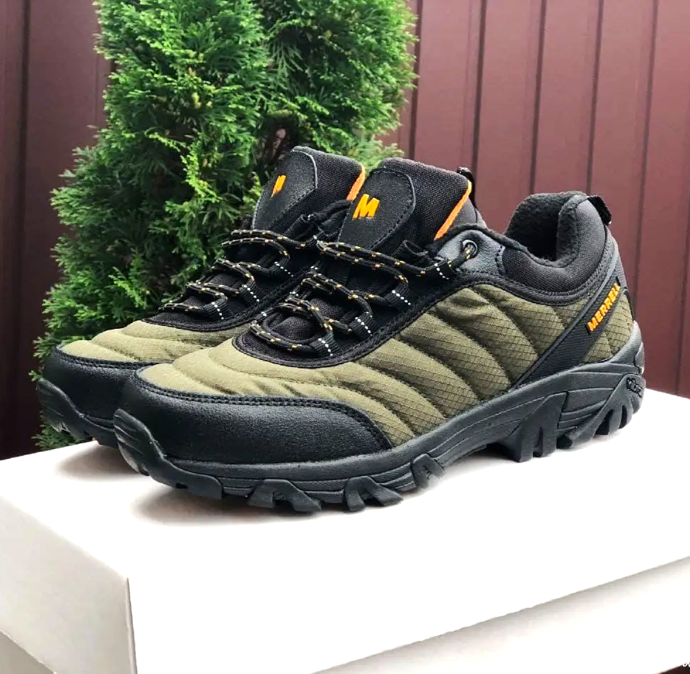 Кросівки MERRELL ТЕРМО Gore-Tex Чоловічі Хакі Меррілл Гортекс Зимові (розміри: 41,42,43,44,45) Відео Огляд Дніпро - фото 4