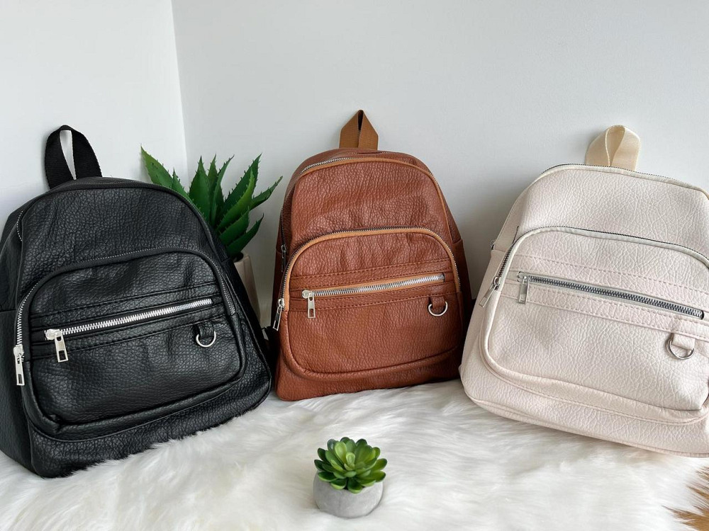 Рюкзак міський молодіжний жіночий коричневий Київ - фото 7