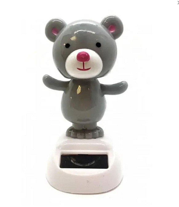 Іграшка Ведмедик танці на сонячній батареї Київ - фото 1