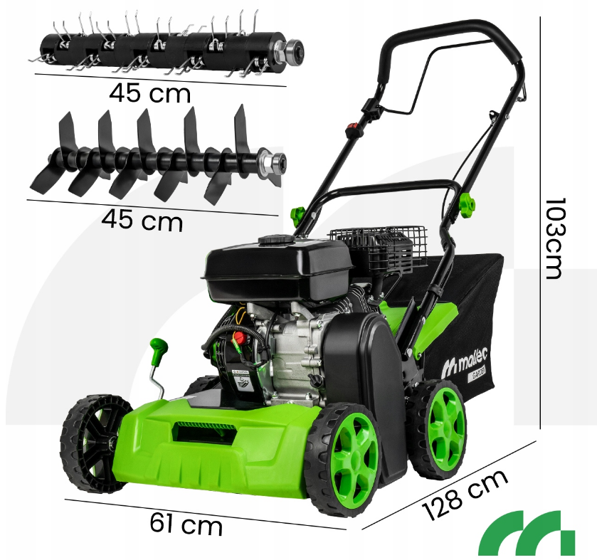 Аератор, скарифікатор бензиновий Maltec 40см 5,5 к.с. (Польща) Київ - фото 7