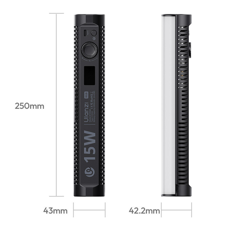 Лампа Ulanzi B15RGB 15W Tube Light Одесса - изображение 8
