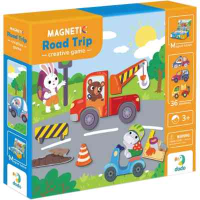 Навчальний набір DoDo Магнітна гра Дорожні пригоди (200244) Вінниця