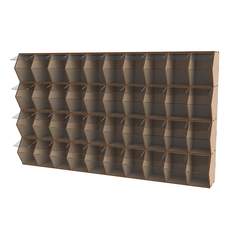 Диспенсер EKOSTAR для цукерок, снеків, горіхів, круп на 40 комірок Київ - фото 2