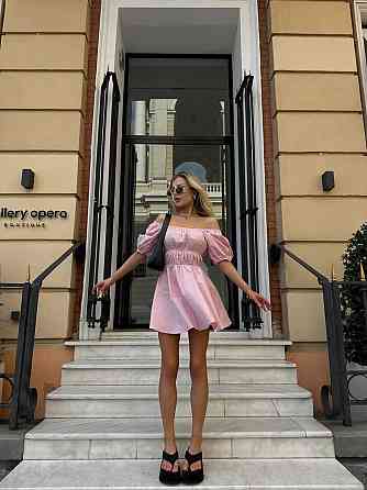 Жіноча стильна романтична літня сукня коттон поплін Одеса