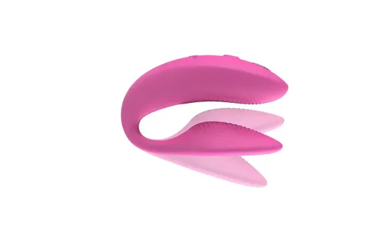 Смарт-вібратор для пар We-Vibe Sync 2 Rose, 10 віброрежимів, пульт ДК Львів