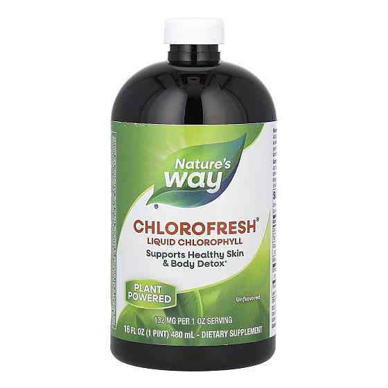 Хлорофіл Nature's Way Chlorofresh® Liquid 480 мл Без смаку Київ
