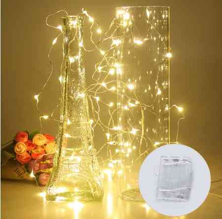 Світлодіодна декоративна гірлянда Роса 100 Led 10 м теплий білий Київ