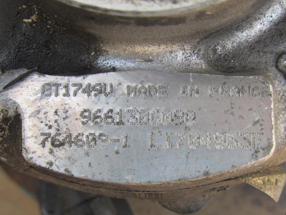 Турбіна Fiat Scudo 2.0 2007-2014 (9661306080) Ковель - фото 4