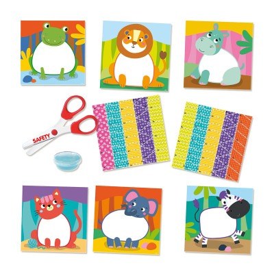 Набор для творчества Ses Creative Montessori Вирізай з тваринками (14061S) Винница - изображение 2